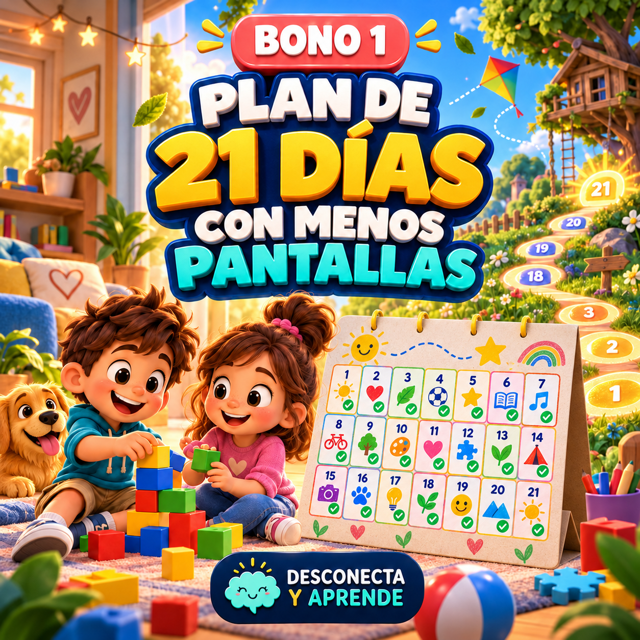 Plan de 21 Días con Menos Pantallas