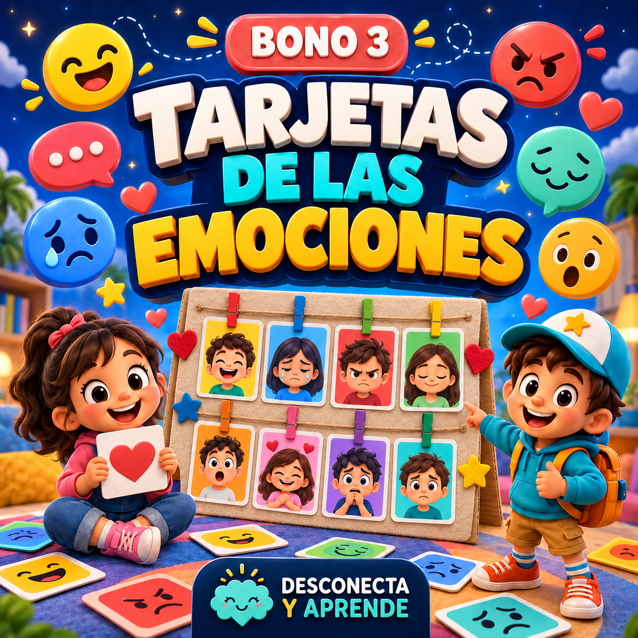 Tarjetas de las Emociones
